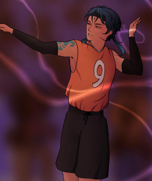 Genshin Impact: Xiao Fanart