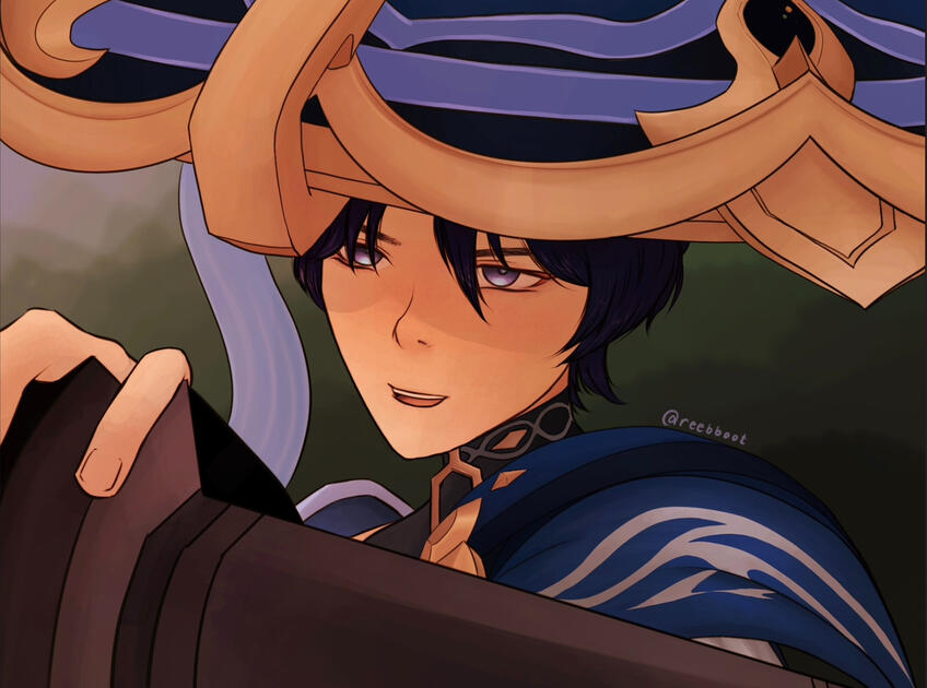 Genshin Impact: Wanderer Fanart